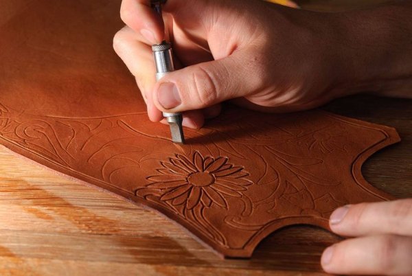 Узоры на коже своими руками