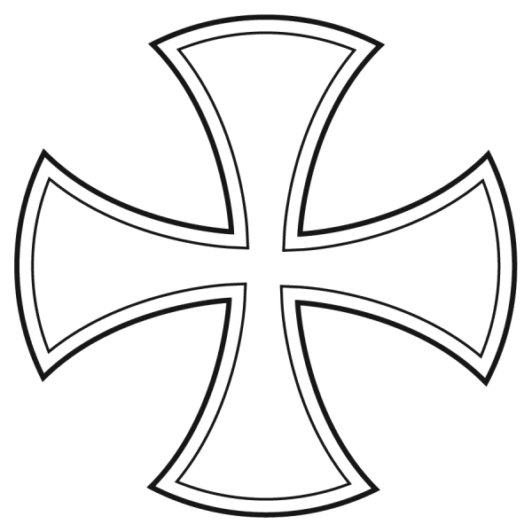 Мальтийский и Тевтонский крест