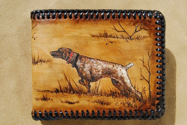 Пирография на коже