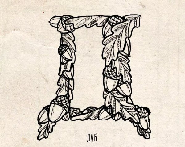 Буквица Славянская д