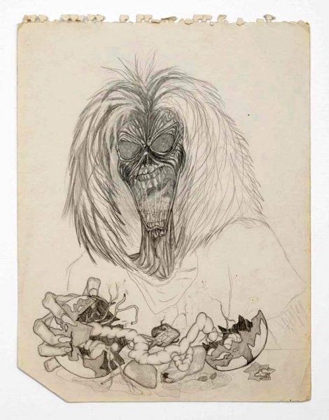 Рисунки Курта Кобейна которые он нарисовал