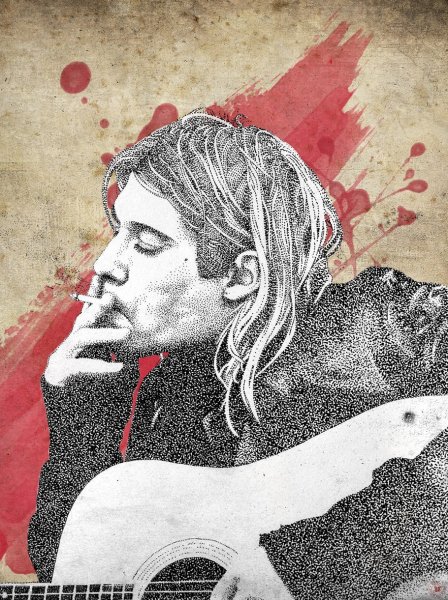 Рисунки Курта Кобейна которые он нарисовал