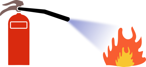 Огнетушитель без фона