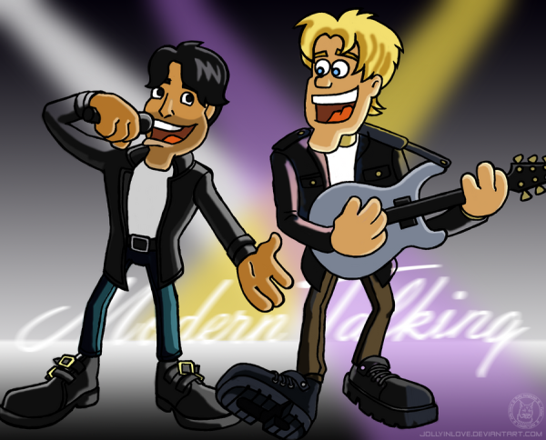 Modern talking карикатуры