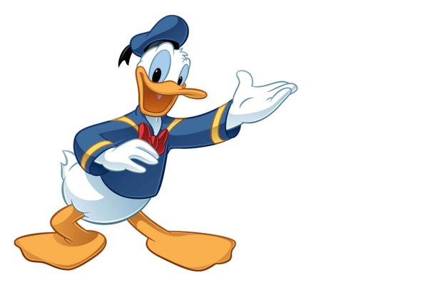 Герои мультика Дональд дак