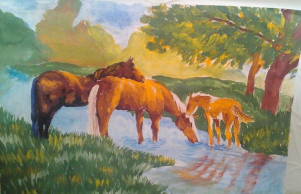 Рисование на тему природа Башкортостана