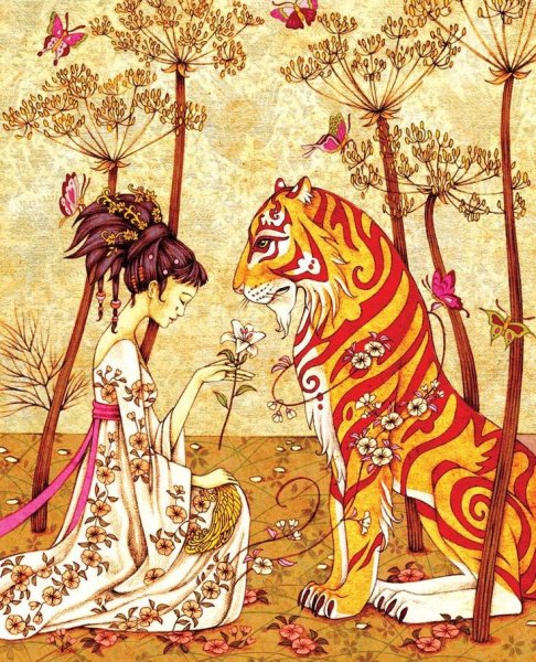 Китайская сказка благородная тигрица
