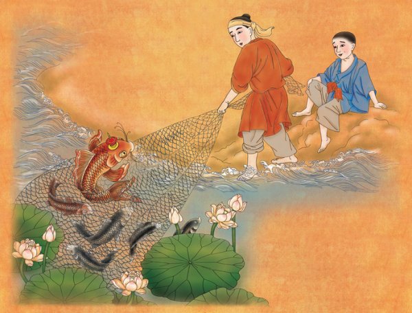 Китайские сказки иллюстрации