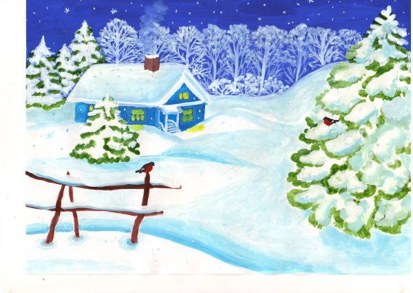 Портрет зимы