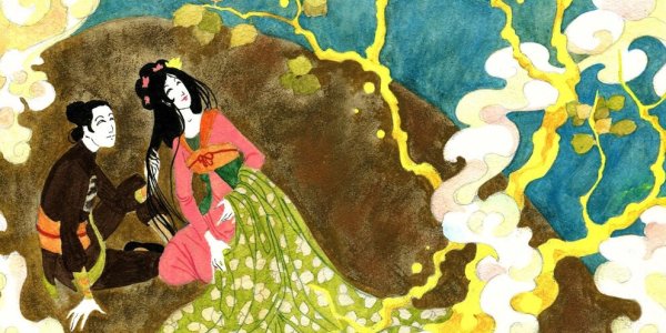 Рисунок на тему китайские сказки