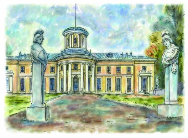 Архангельское музей усадьба на картинах