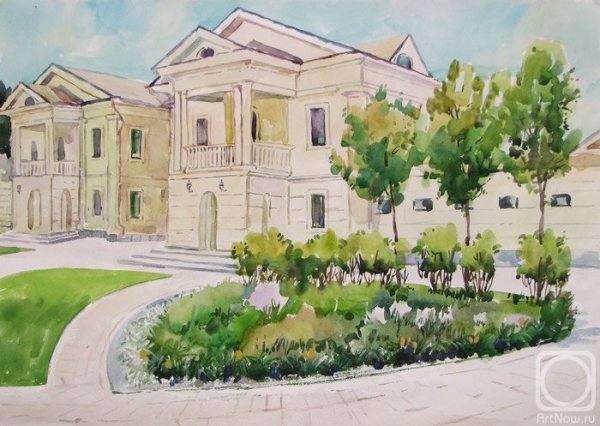 Набросок русской усадьбы