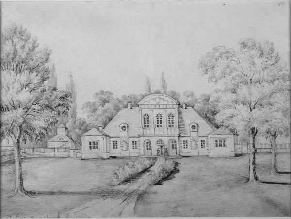 Дворянское имение 19 века рисунки