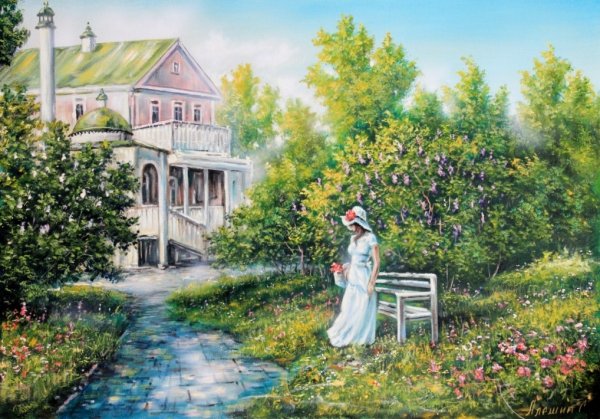 Усадебный сад 19 век