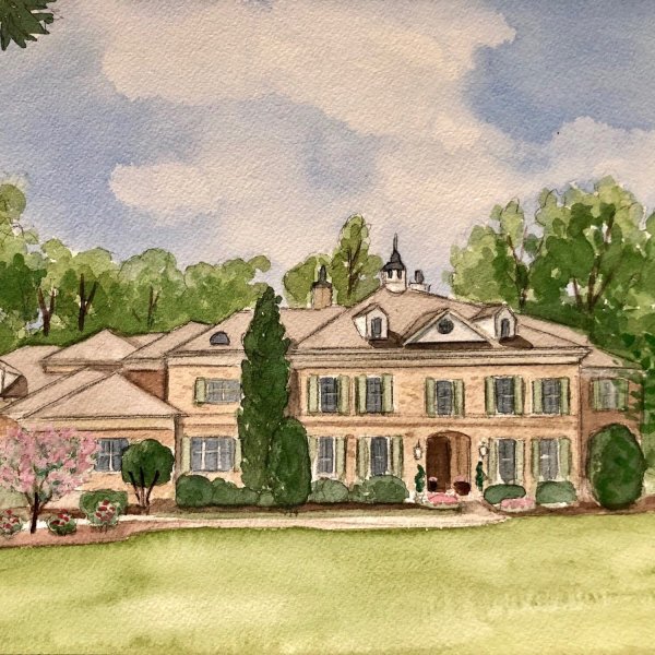 Зарисовка усадьбы
