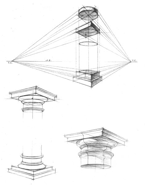 Гипсовая Капитель ионическая