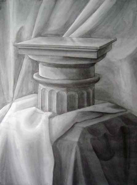 Капитель дорического ордера построение