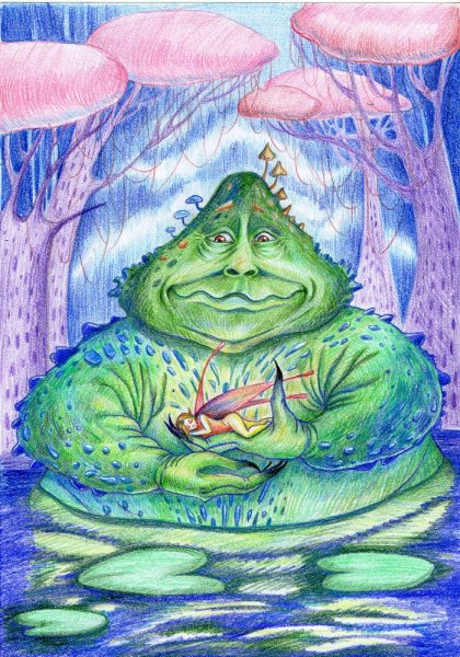 Водяной сказочный