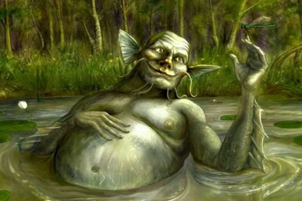 Леший Кикимора водяной