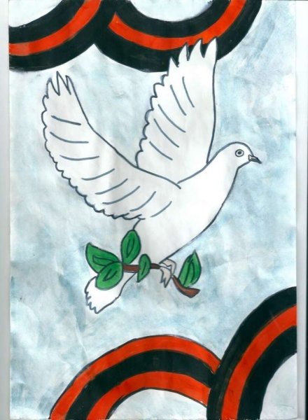 Голубь символ Победы