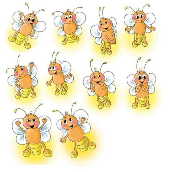 Светлячок мультяшный