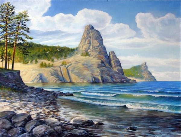 Иркутские художники пейзажисты Байкал