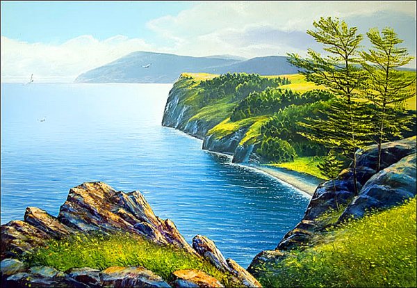 Сергей Белов Байкал живопись