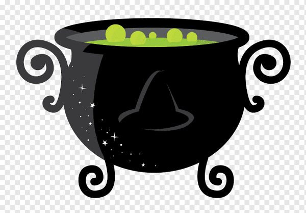 Ведьмин котел вектор