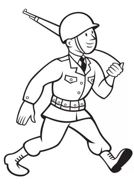 Мультяшные солдаты