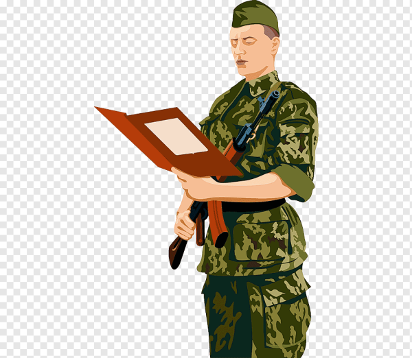 Рисунок солдату