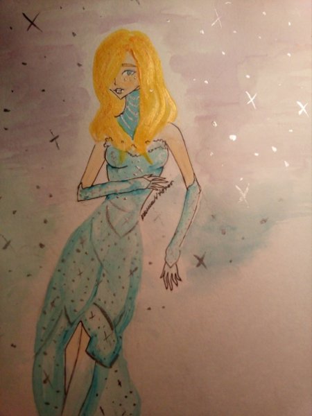 Рыжая девочка мультяшная