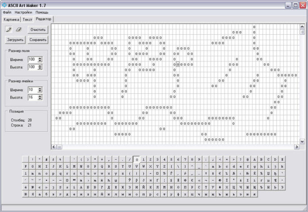 ASCII Графика рисунки