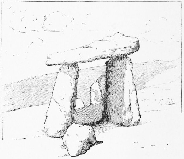 Менгиры дольмены кромлехи карандашом