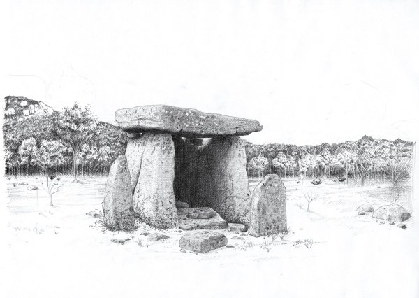 Дольмен Браунсхилл Ирландия