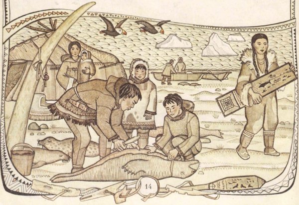 Чукотские иллюстрации Павлишина