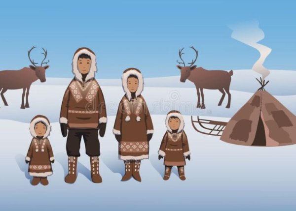 Народы севера для детей