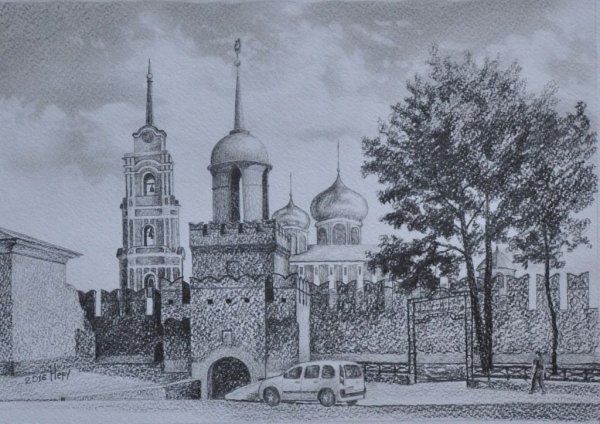 Тула Тульский Кремль Графика