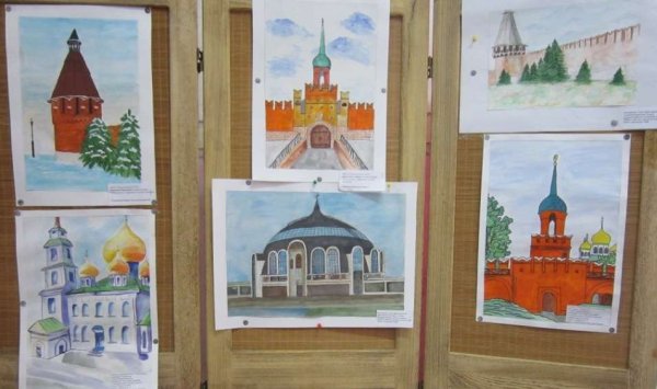 Нарисовать Тульский Кремль