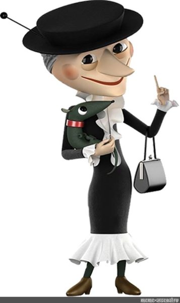 Старуха Шапокляк и крыса Лариска