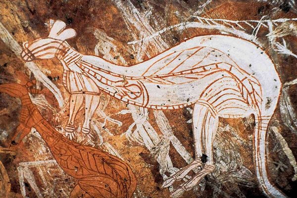 Наскальная живопись аборигенов Австралии