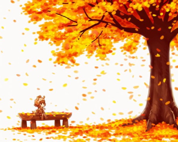 Рисунок на тему осень