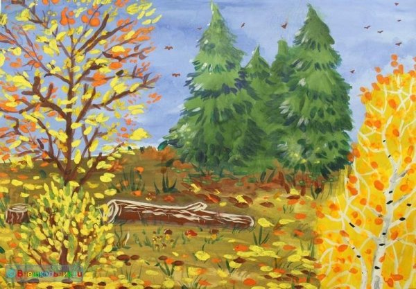 Рисунок осень