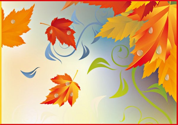 Рисунок на тему осень