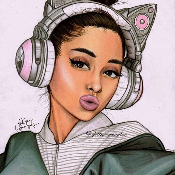 Ариана Гранде арт