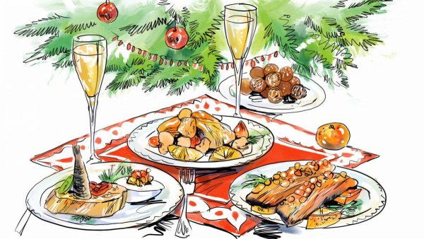 Новогодние блюда