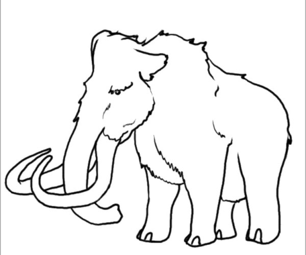 Нарисовать мамонта