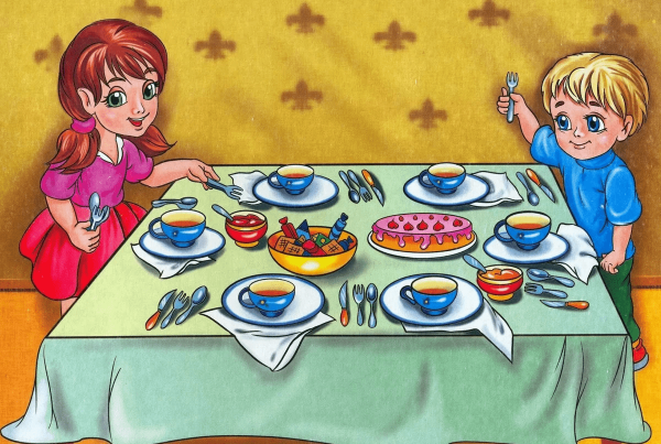 Сервировка стола в викторианскую эпоху