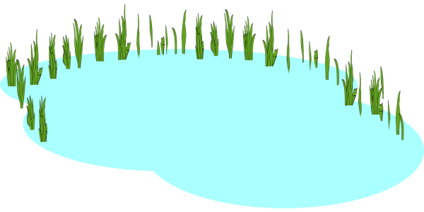 Озеро мультяшное