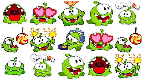 Нарисовать Ням Ням