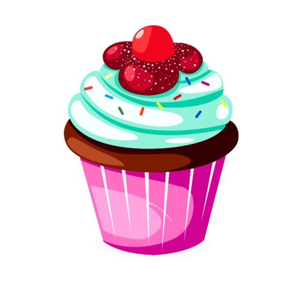 Капкейк мультяшный